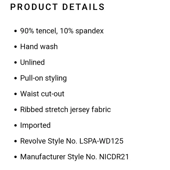 NWT L'Space Nico cut-out midi dress in cream size medium - Picture 6 of 14